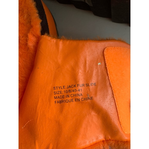 Strangecvlt Jack Fur Slide Platforms Womens Size 10 - Picture 6 of 6